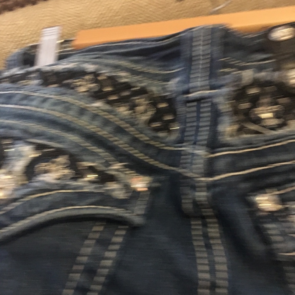 Designer jeans. Booth cut; and skinny